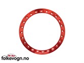 Bead-lock ring for Race-Trim BL felg, Candy rød