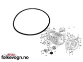 O-Ring utg.aksel girkasse Type-2 79-92