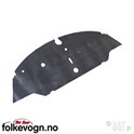 Frontgummi gulvmatte lhd (svart)