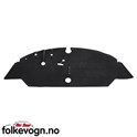 Frontgummi gulvmatte lhd (svart)