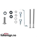 Headlight rim mounting kit