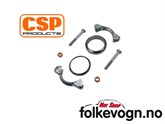 Eksosklemme lyddemper & enderør Type-1 56-79 CSP