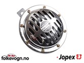 Horn 6V Bosch-stil krom, VW og Porsche