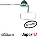 Innvendig speil, polert krom, VW
