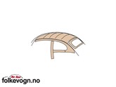 Taktrekk original stoff T-1 -1960 Beige