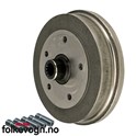 Bremsetrommel, bakre, 5 hjulbolt (5x130) Porsche