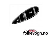 Gummi skjerm/speil Type-14 Karmann Ghia 56-64