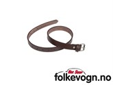 Lærstropp til reservehjul, lastsikring etc.