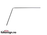 Dørkantlist Golf GTI 83-84, Plastikk, v.s