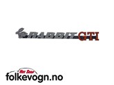 Emblem `Rabbit GTI`