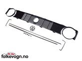 Grill kit Golf 75-83, Golf Cab. 80-87 krom
