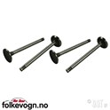 Innsugsventiler 31,5mm, 8mm guide