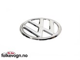 Emblem Type-2 'VW' 68-72, fram, rustfritt