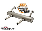 Eksosanlegg High Flow Type-1 63-79 13-1600, m/forv. CSP