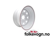 Felg White Spoke 7x15