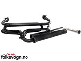 Eksosanlegg Type-1 enkel turbo,31/35mm, liten flens