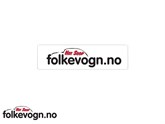 folkevogn.no klistremerke 30x110mm