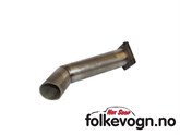 Wastegate pipe edelstål Porsche 911 Turbo.