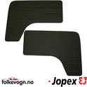 Interiør dørpanelsett svart, VW Transporter II