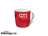 Kopp/krus med GTI logo