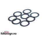 SHIMS ENKLE VENTILFJÆRER 0,38MM (8)