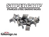 Ventilfjærlåser Supergrip, ett spor