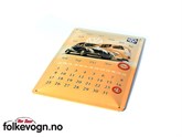 SKILT T-1/2 M/KALENDER