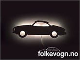 Vegglampe Karmann Ghia LED