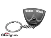 Nøkkelring W-baklokk, sort