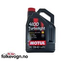 Motul 4100 Turbolight 10w40, 5ltr