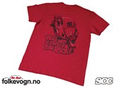 SCC Carry a big stick T-shirt - rød M