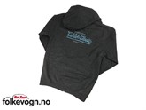 SCC Script Hoodie jakke  - grå (blå skrift) L