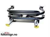 Eksosanlegg T-1 SPORT 1200 m/krom enderør