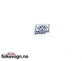 Klistremerke VW Motorsport (lite)